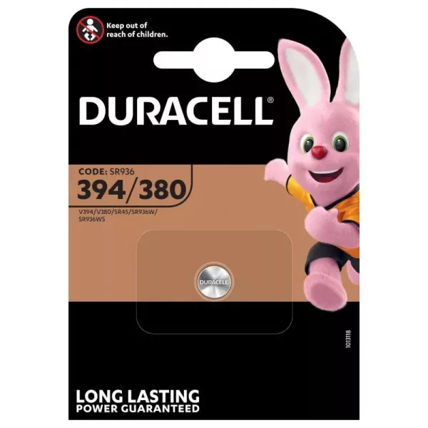 Duracell 394/380 (1 blister de 1 batterie)