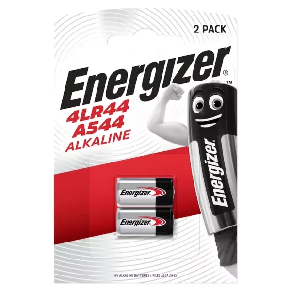 Energizer 4LR44 (1 blister pack of 2 batteries)