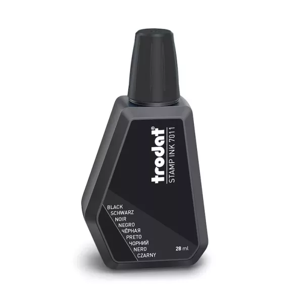 Trodat flacon d’encre noire – 28 ml