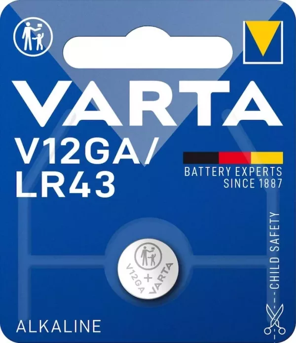 Varta LR43 (1 blister de 1 batterie)