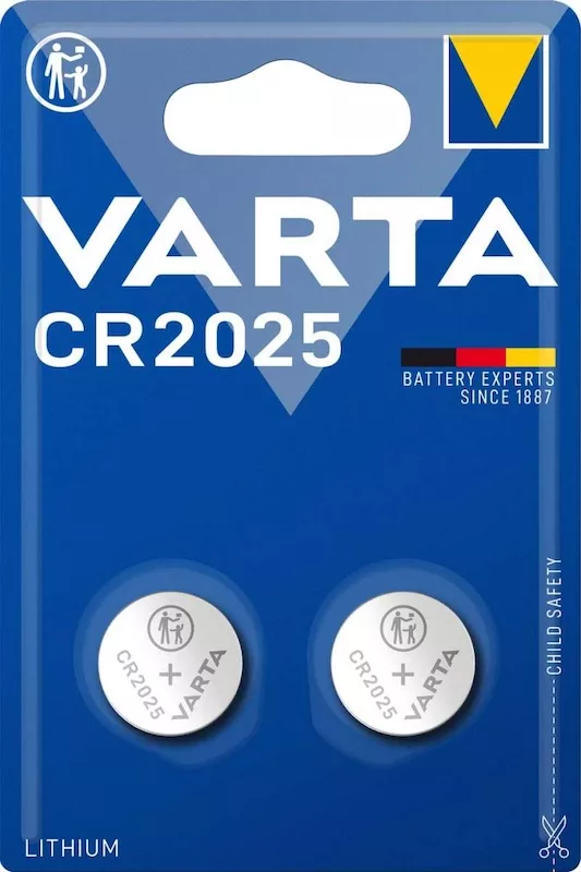 Varta CR2025 (1 blister de 2 batteries)