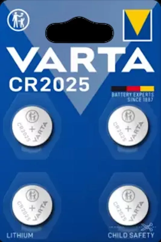 Varta CR2025 (1 blister de 4 batteries)