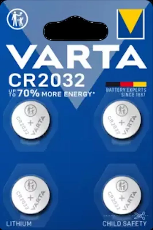 Varta CR2032 (1 blister de 4 batteries)