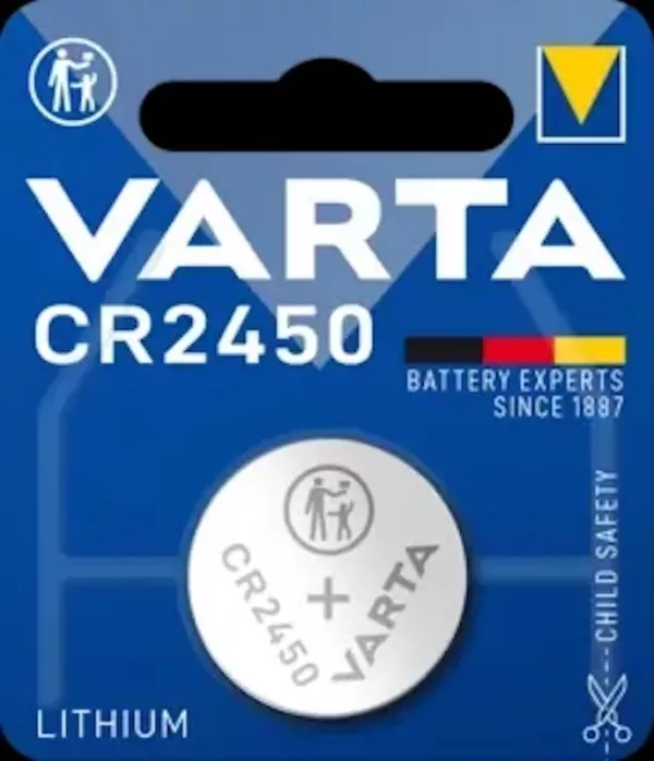 Varta CR2450 (1 blister de 1 batterie)