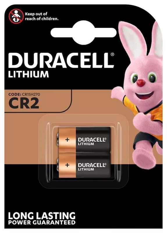 Duracell CR2 (1 blister de 2 batteries)