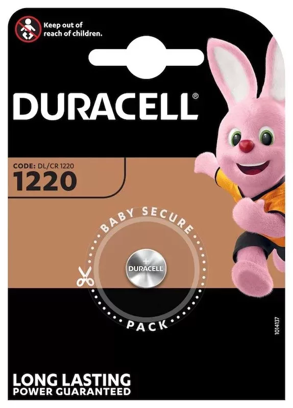 Duracell CR1220 (1 blister de 1 batterie)