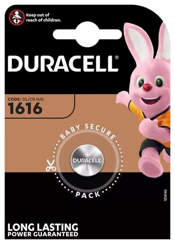 Duracell CR1616 (1 blister de 1 batterie)