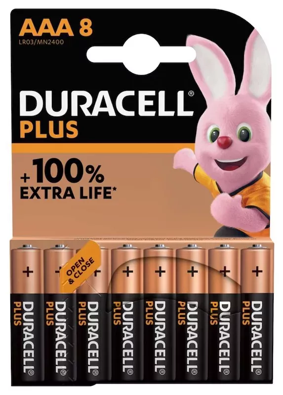 Duracell optimum AAA (lot de 8 piles)