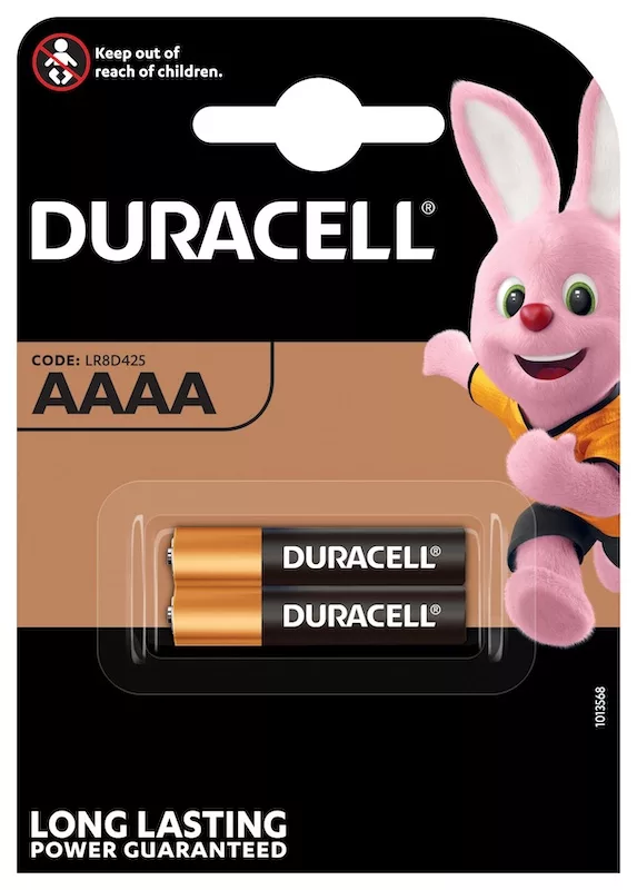 Duracell AAAA (1 blister de 2 batteries)