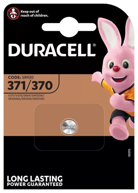 Duracell 371/370 (1 blister de 1 batterie)